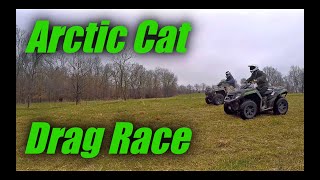 Arctic Cat 550 GT vs Alterra 550 XT | Drag Race pt.3