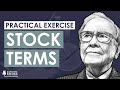 4 (PE). Finding Basic Stock Terms