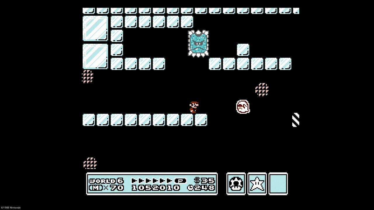 SUPER MARIO BROS. 3】 WORLD 6-砦2 - YouTube