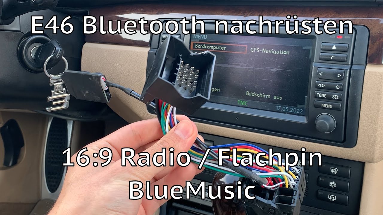 Bmw E46 Business Cd Radio Bluetooth Nachrüsten www.youtube.com