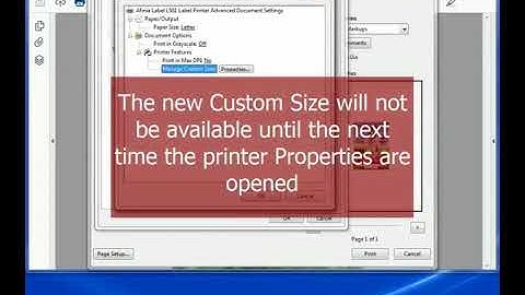 Afinia L501 - Full Bleed Printing