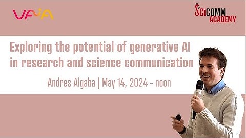 Exploring the potential of generative AI in research and science communication