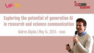 Exploring the potential of generative AI in research and science communication