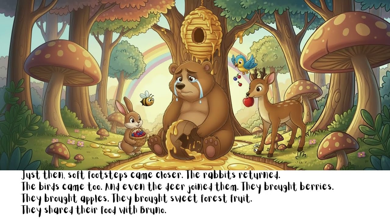 Bedtime Story for Kids 🌙 | A Gentle Moral Story About Sharing