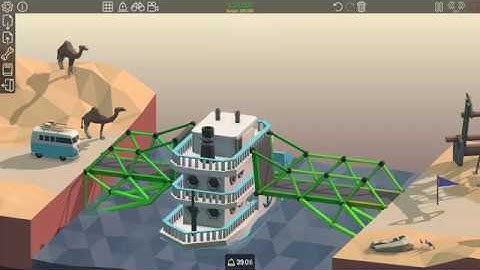 Poly Bridge Hydraulics simple fix