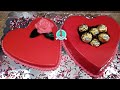 Gelatina Caja de Chocolates 💝🍫 San Valentín / Día del Amor y Amistad