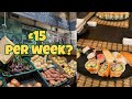 How much I spend on FOOD per week | Solo Ann
