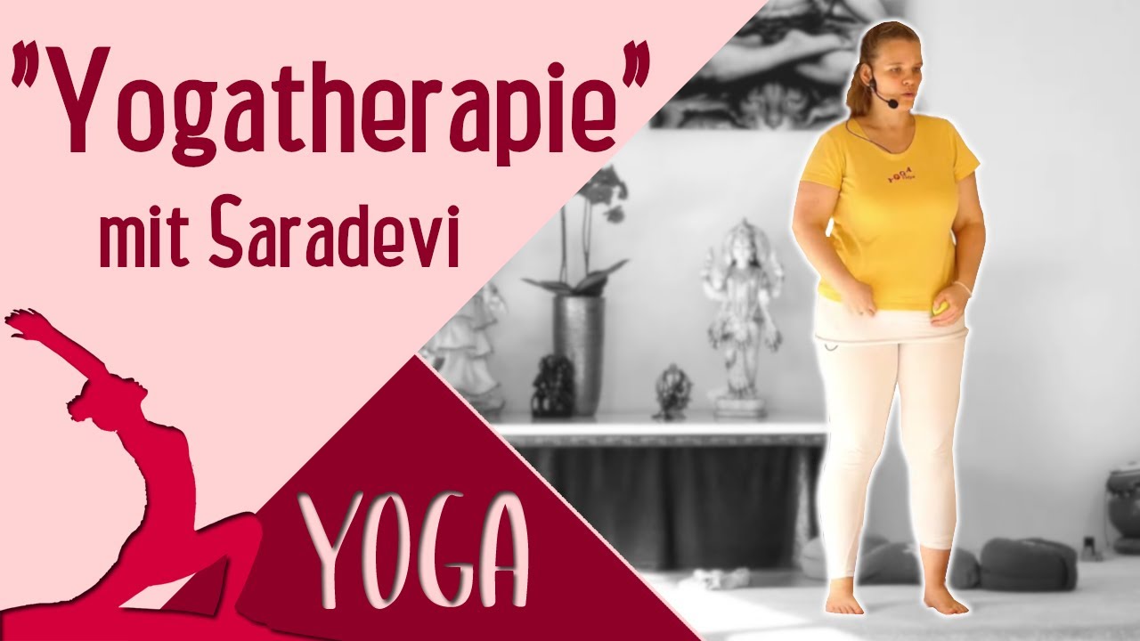 Yogatherapie bei Rückenproblemen mit Saradevi Yoga Vidya live 915