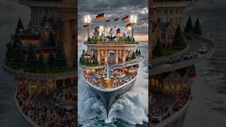 🦅#Germany #WorldCup2026 #MegaShip #GermanEagle #AIArt #FIFA2026 #FloatingCity #ViralAI #Trending