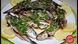 Sardinha Assada com Gremolata Delicado, Fresco e DELICIOSO SABOR!!! Fácil e Rápida!!!