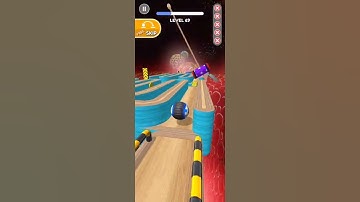 Going Balls, Level 68 Lewat Jembatan Maut ⚽⚽⚽⚽ #shorts