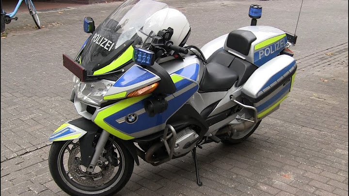 Das BMW Polizeimotorrad / Polizei Motorrad ( Hildesheim 18.9.2021 )