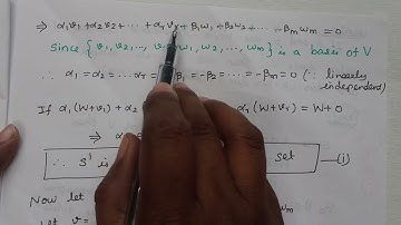 dim V/W = dim V - dim W # vector space # linear algebra # lemma 4.2.6