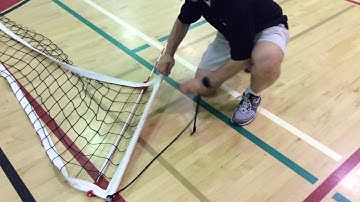 McLean Youth Volleyball - Spalding Elite Net Setup Instructions - McLean HS & Longfellow MS
