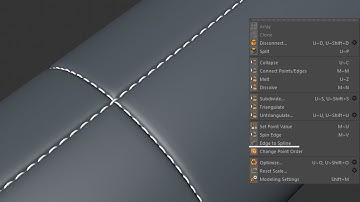 3D Stitching Modeling | Cinema 4D Modeling Tutorial