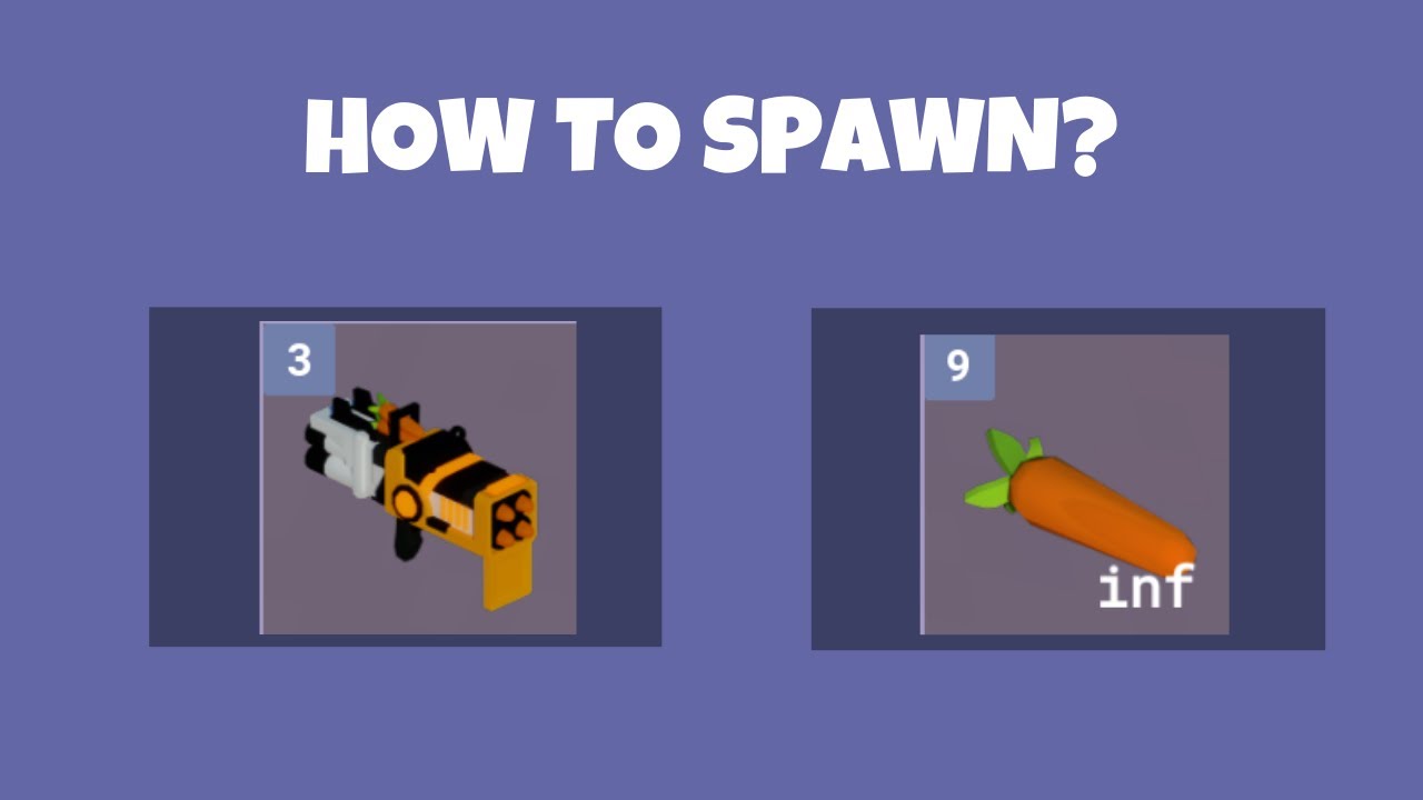 How To Spawn Carrot Cannon + Ammo (Roblox Bedwars) - YouTube