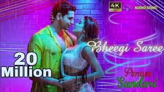 Bheegi Saree (Official Music) - Param Sundari | Sidharth, Janhvi | Sachin-Jigar, Shreya Ghoshal