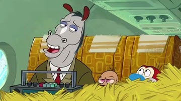 Ren And Stimpy Reboot 2024 (Not Copyright) Clip from Episode Plane and Simple