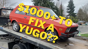 How Much To Get The Yugo Running Again (Part 1 Yugo Restoration)