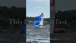 Melges 15 is very fast💨💨💨💨 #sailing #melges15 #dinghysailing