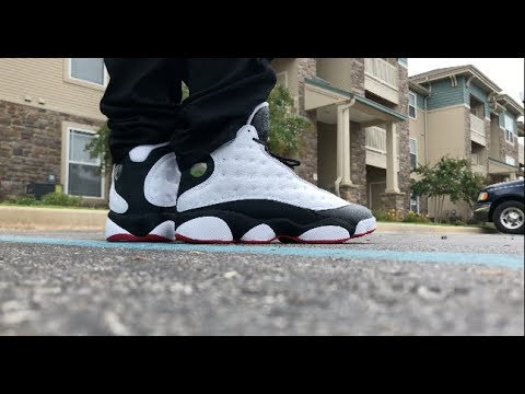 he got game 13s on feet