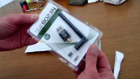 Mini USB2.0 Wireless Network Card WiFi Converter Built in 2dBi Antenna