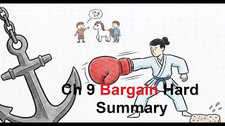 Ch 9 Summary Bargain Hard : Never Split the Difference. Notes and Key Lessons