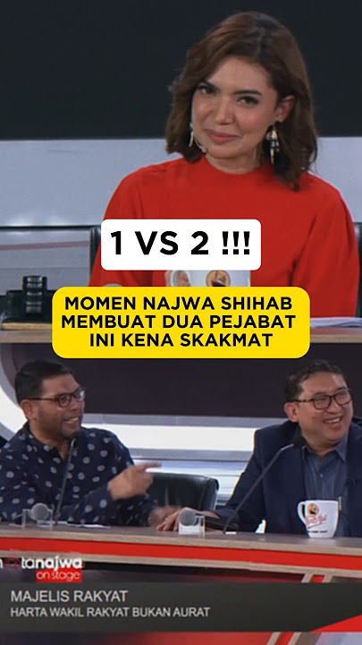 THE MOMENT NAJWA SHIHAB CHECKMATED THESE TWO S