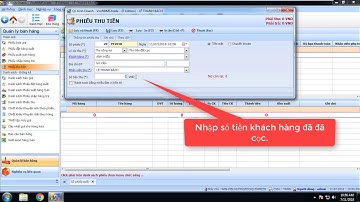 VsoftBMS.Trade chuẩn - Video hướng dẫn nghiệp vụ phiếu thu đặt cọc