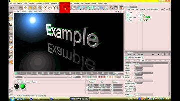 Cinema 4D Basic Text Tutorial