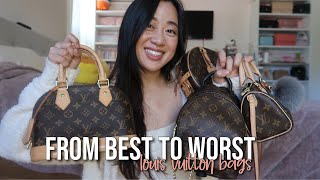 My ENTIRE LOUIS VUITTON BAG Collection | *Ranked From WORST to BEST*