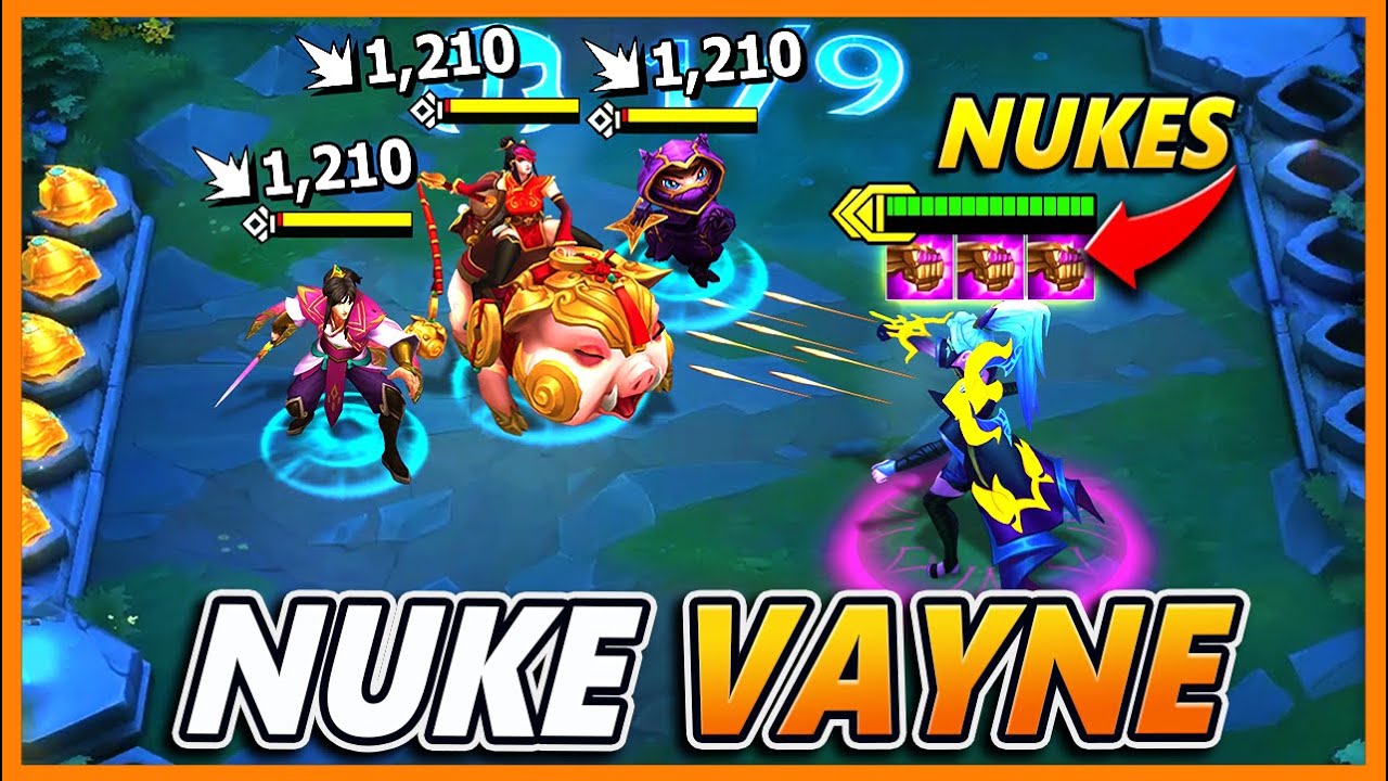 AP Vayne ONE SHOTS Tanks!! (Huge True Damage Crits) - BunnyFuFuu | Teamfight Tactics