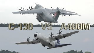 Hercules C-130 vs Airbus A400M Which one Better ?