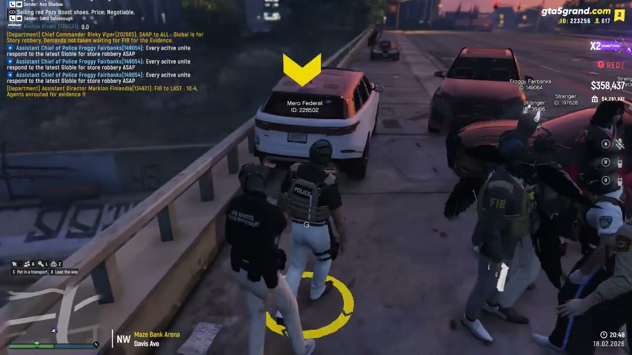 Spec Opps By SAHP (GP)-{Partial} + Store Robbery. 18-02-2026. Time: 20:44