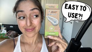 BIC Ecolutions Wite-Out Brand Correction Tape, 19.8 Feet, 2-Count Pack, Correction Tape Review