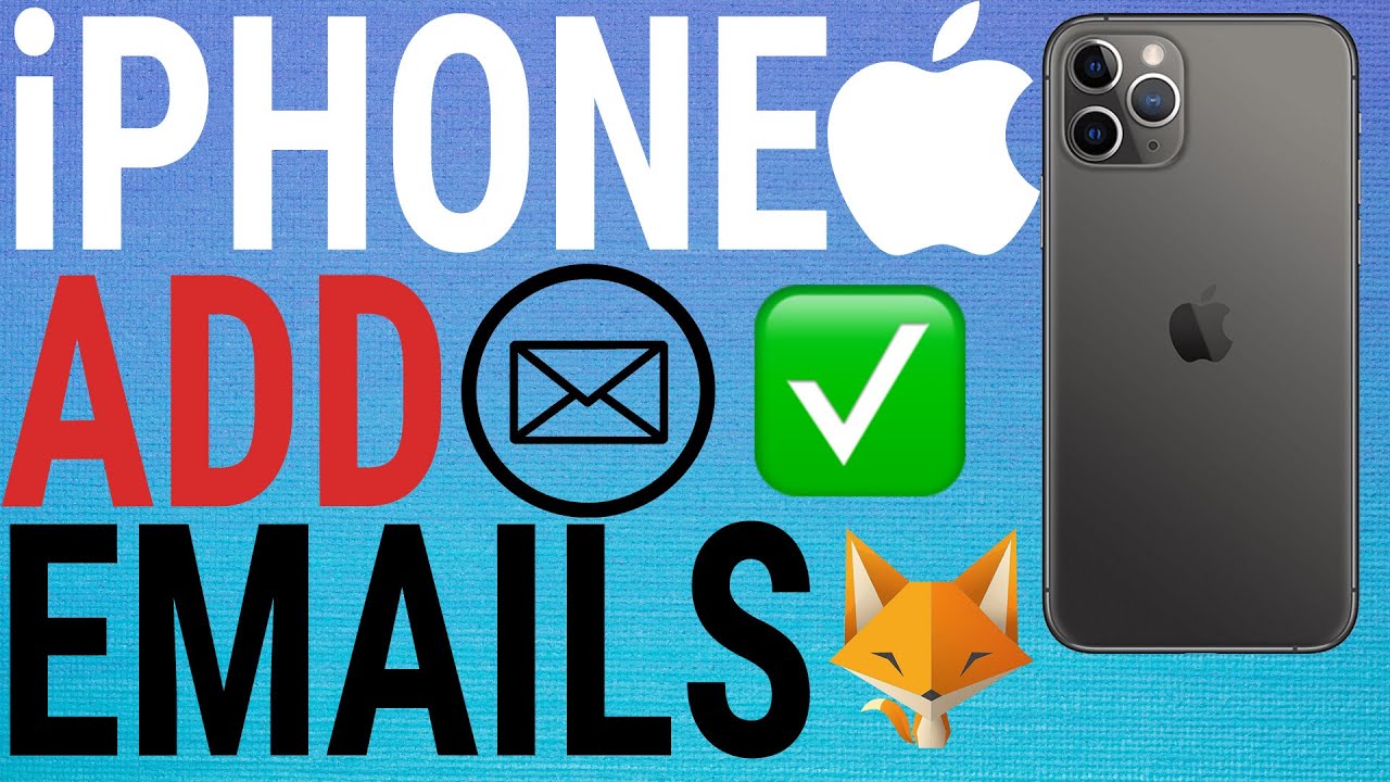 How To Add Multiple Email Accounts On IOS iPhone IPad YouTube