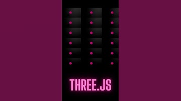 Follow me to learn Three.js  #creativecoder #creativecodeart