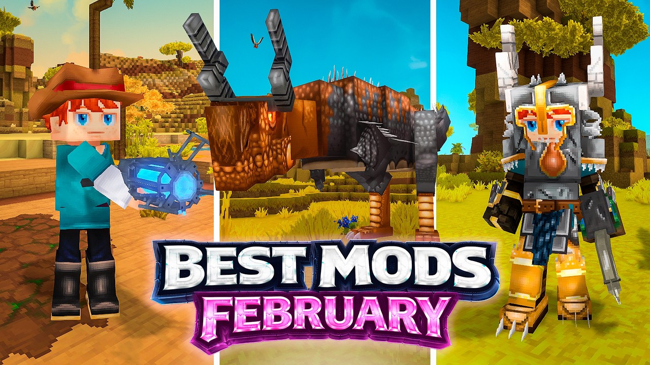 TOP 15 Hytale Mods OF The Month | February 2026
