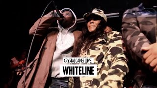 CRYSTAL CAINES - WHITELINE feat A$AP FERG [LIVE]