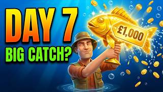🐟FISHIN' FRENZY SLOTS BONUS HUNT🐟CAN I WIN £1000?🐟DAY 7