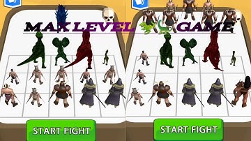 Dino Merge Master All LABELS MAX 🦕🦖 Android ios game Funny video MAX LEVEL, Game Arijit Gamer Best