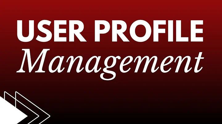 User profile management