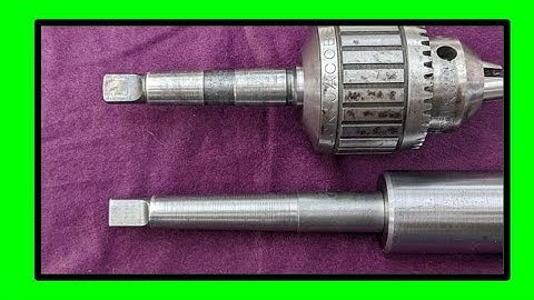 Cutting the Morse Taper with your compound for a Tailstock Die Holder