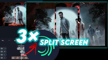 Split screen transition alightmotion tutorial