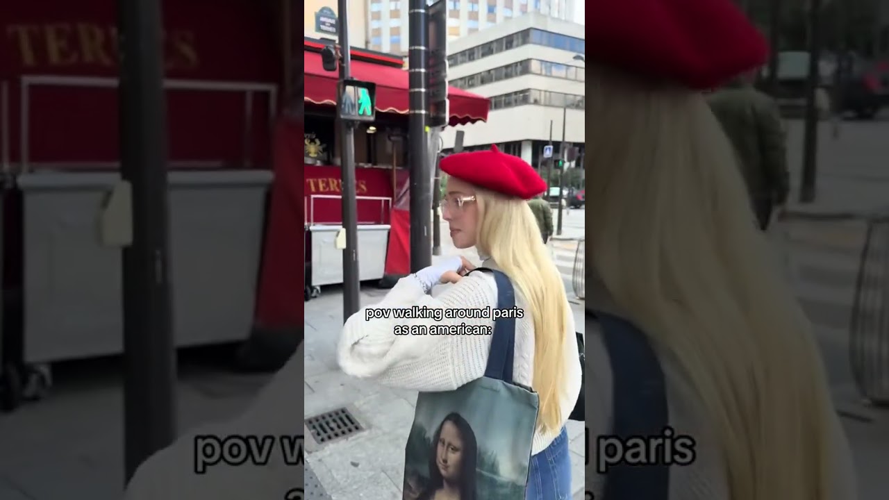do you think they could tell were tourists? #foryou #tourists #paris #ellahperry #relatable