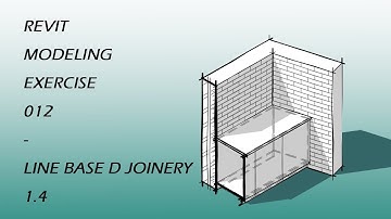 Revit Modeling Exercise 012 - Line Based Joinery 1.4
