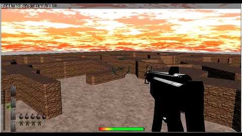 FPS game test : new Map and Grenades 3