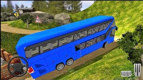 Real Uphill Bus Driving 3D - Offroad Bus Drive Simulator - Android GamePlay #2