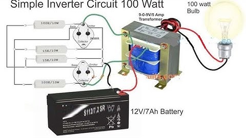 Simplest 12V DC to 220V AC Power Inverter Circuit using just Two 2N3055 Transistors