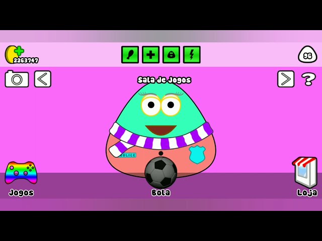 Mi juego favorito pou  Sala de jogos, Jogos de bolas, Jogo pou